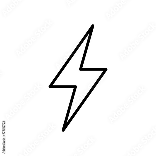 Lightning flash icon