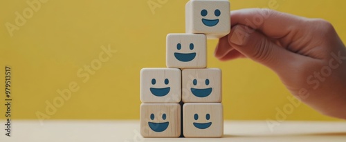 The Smiling Blocks Stacking Game