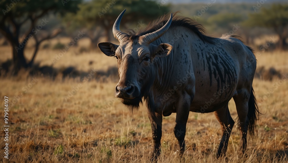 Blue wildebeest in Kenya Blue wildebeest in Kenya