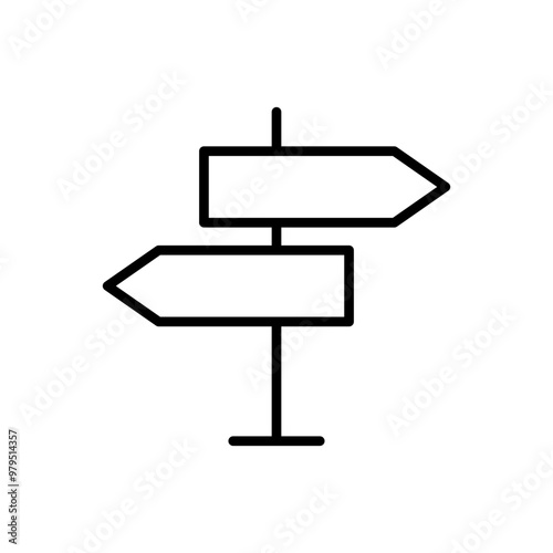 Two signpost arrows