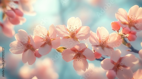 Spring Awakening: Cherry Blossoms in Soft Sunlight - Sony A7S III Perspective photo