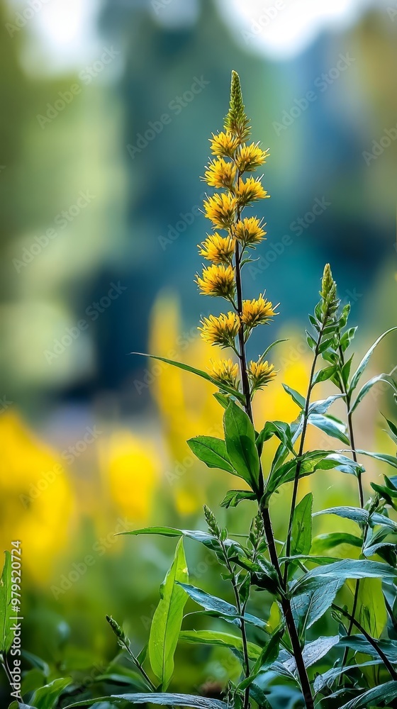 Obraz premium trees, softly blurred