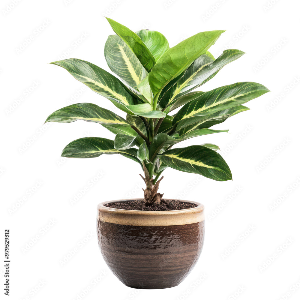custom made wallpaper toronto digitalOffice Plants side view isolate on transparent background