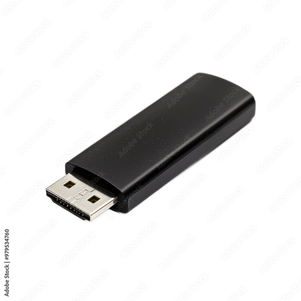 USB Flash Drive side view isolate on transparent background USB Flash Drive side view isolate on transparent background