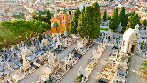Nice, France - bird's eye view
