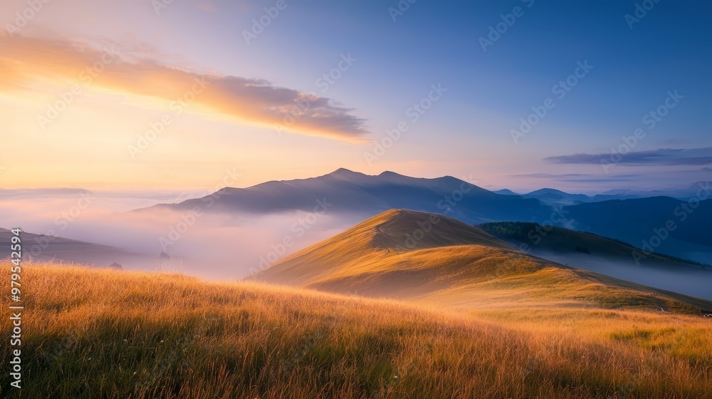 A grassy field with a mountain backdrop and a cloud centrally located in the sky A grassy field with a mountain backdrop and a cloud centrally located in the sky