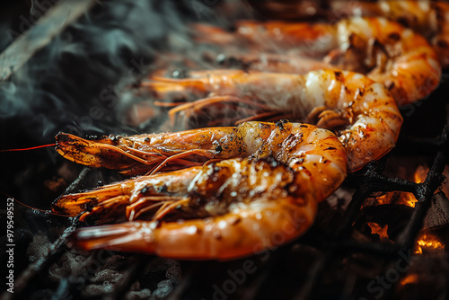 Grilled shrimp