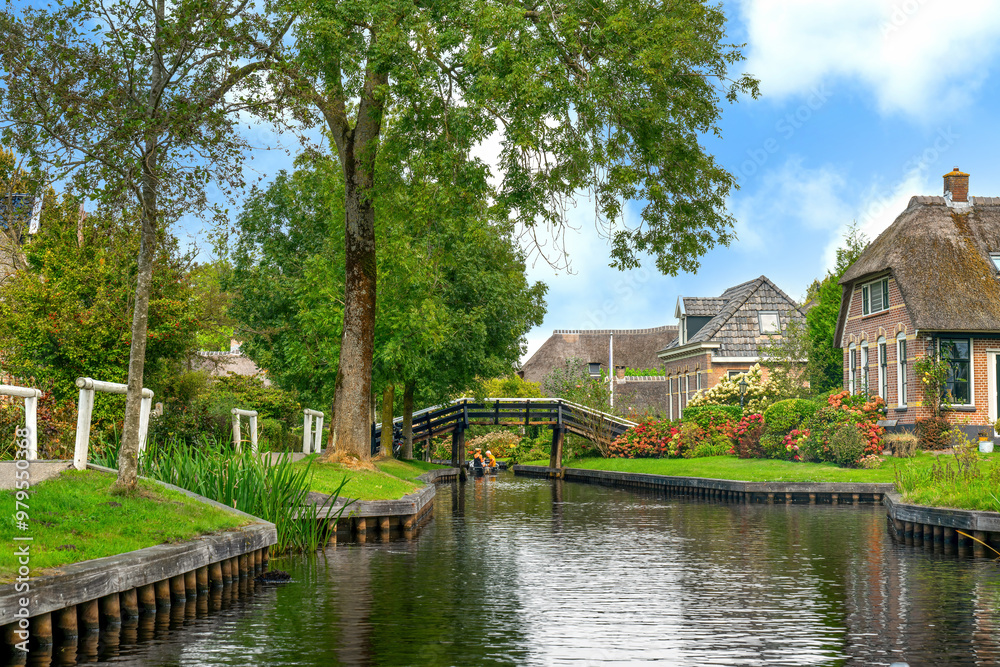 Giethoorn, sehenswertes Dorf in Holland Giethoorn, sehenswertes Dorf in Holland