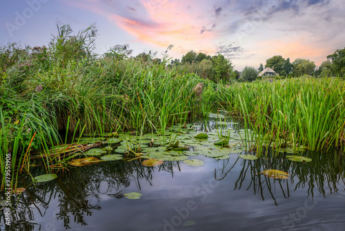 Giethoorn, sehenswertes Dorf in Holland photo