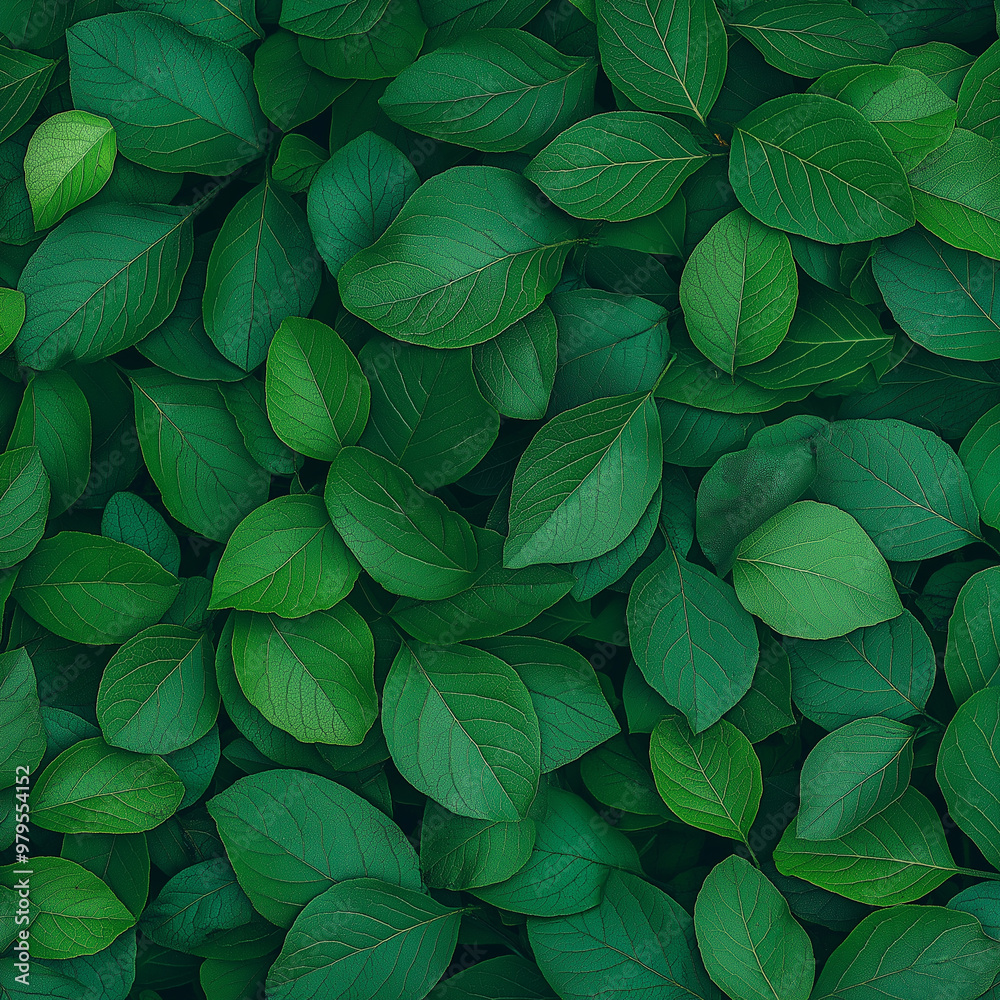 A green leafy background with a large green leaf in the center A green leafy background with a large green leaf in the center