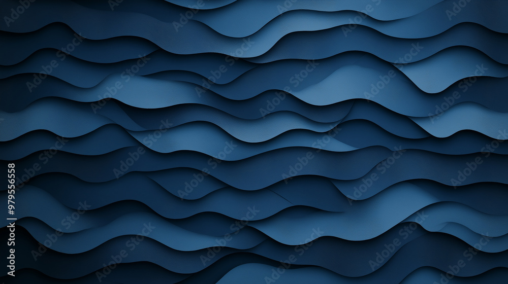A blue wall with white squares on it A blue wall with white squares on it