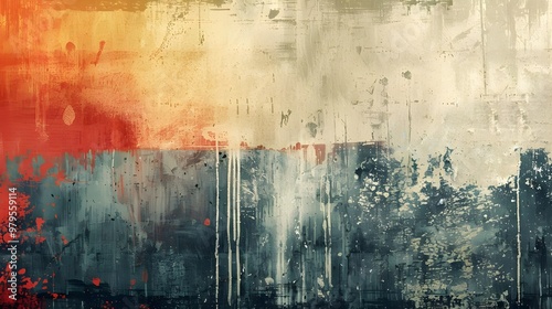 Grunge background with space for text or image. Abstract backdrop - Generated AI