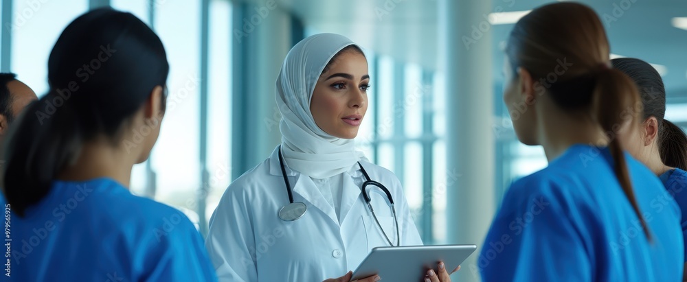 The Doctor Discussing Patient Care The Doctor Discussing Patient Care