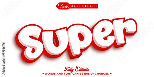 Super Cartoon Editable Text Effect Template