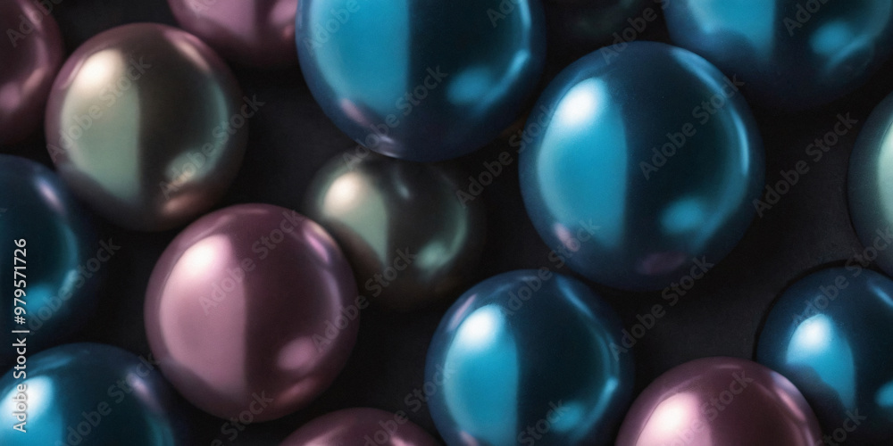 Shiny Spheres Abstract Background Shiny Spheres Abstract Background