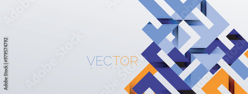 Color bend lines with shadow texture effect. Vector Illustration For Wallpaper, Banner, Background, Card, Book Illustration, landing page