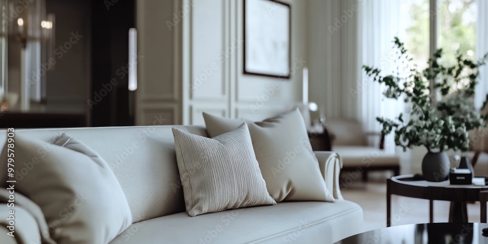 Fototapeta premium Modern Living Room Interior