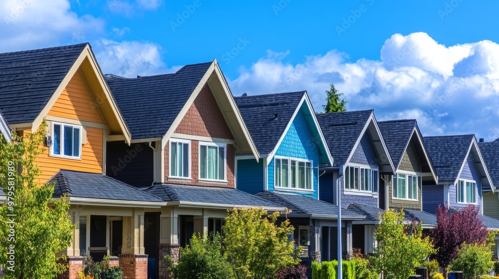 North American summer idyll with a luxurious home's window offering a tranquil view. North American summer idyll with a luxurious home's window offering a tranquil view.