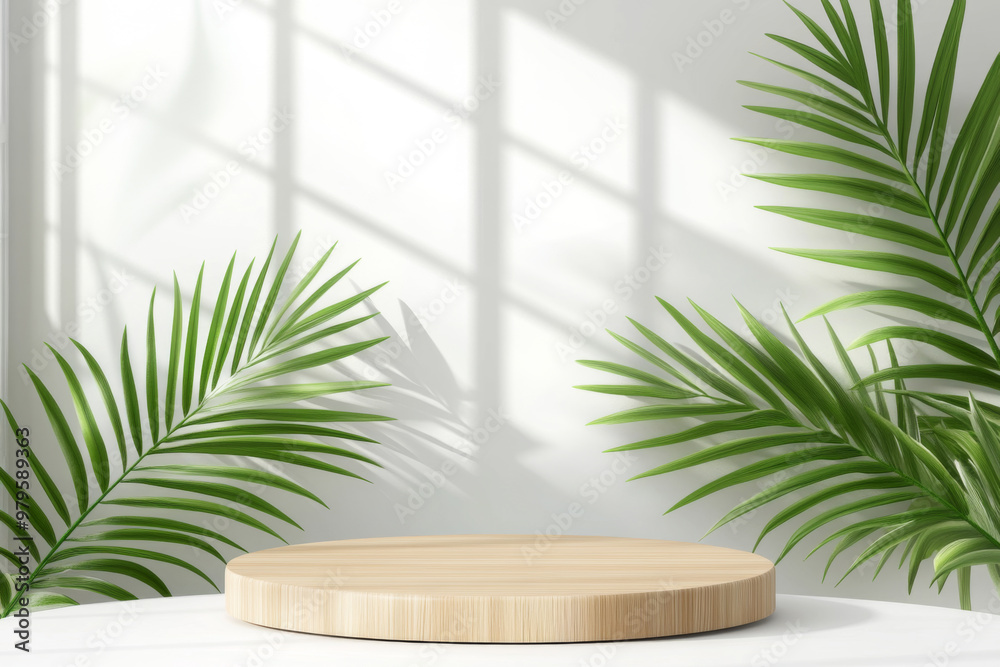 background with palm trees and palms background with palm trees and palms