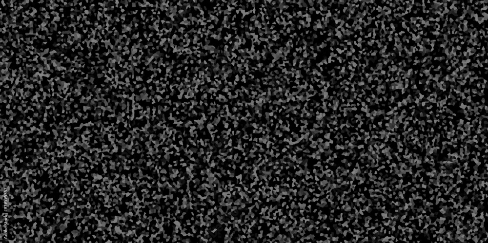 Fototapeta premium Abstract Grunge texture overlay with fine grains isolated on white background. Black glitter texture abstract background banner.