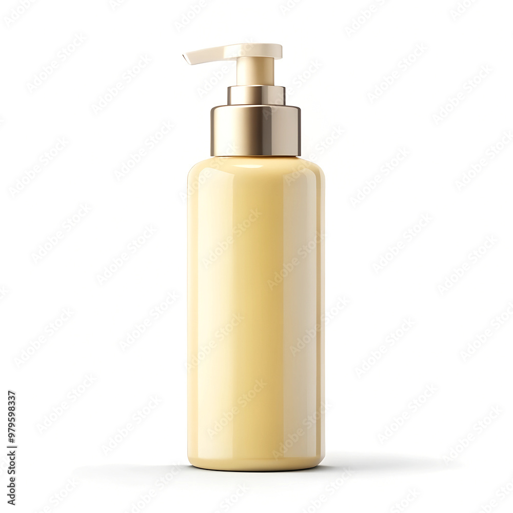 white mockup cream bottle, isolated on white background white mockup cream bottle, isolated on white background