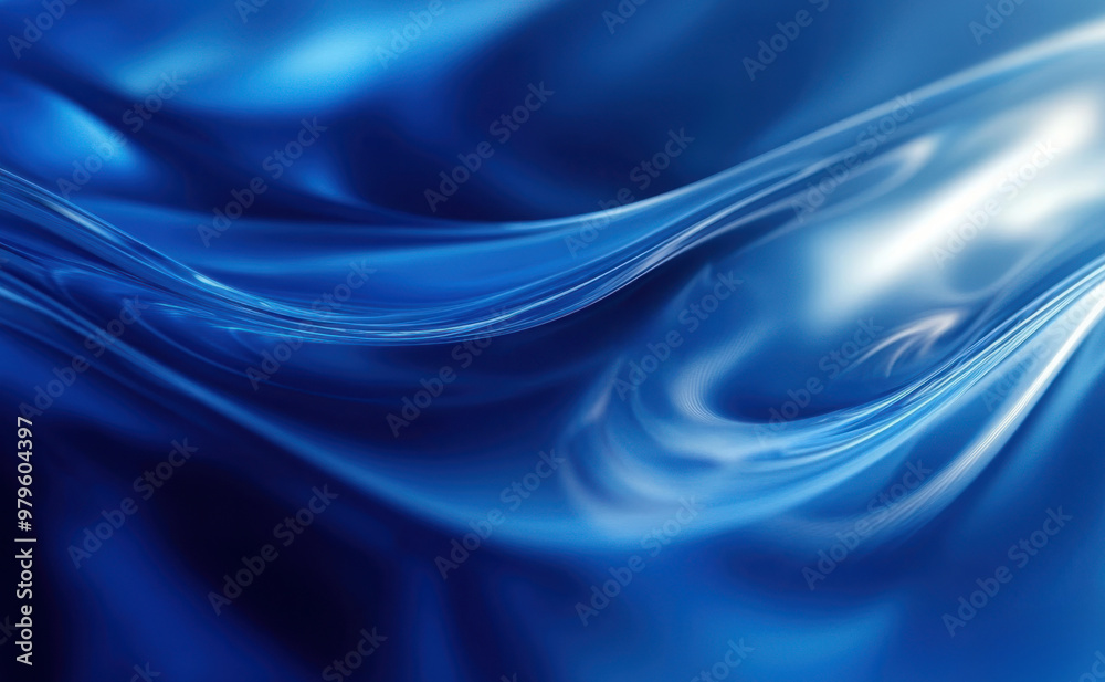 Obraz premium simply beauty abstraction background future deep blue