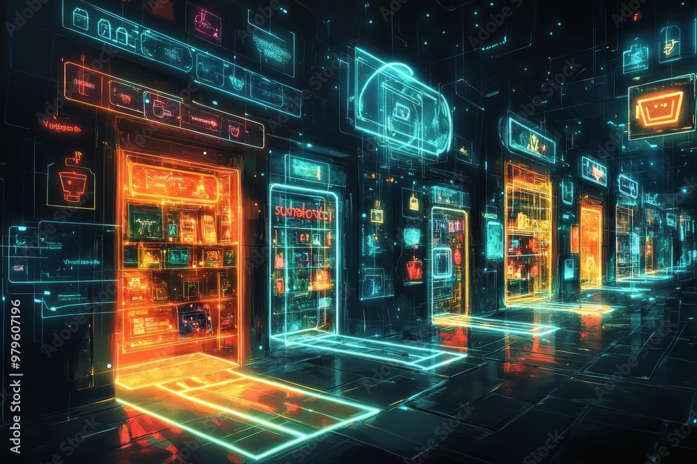 The Rise of Virtual Stores, E commerce Growth The Rise of Virtual Stores, E commerce Growth