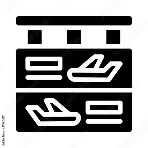departure glyph icon