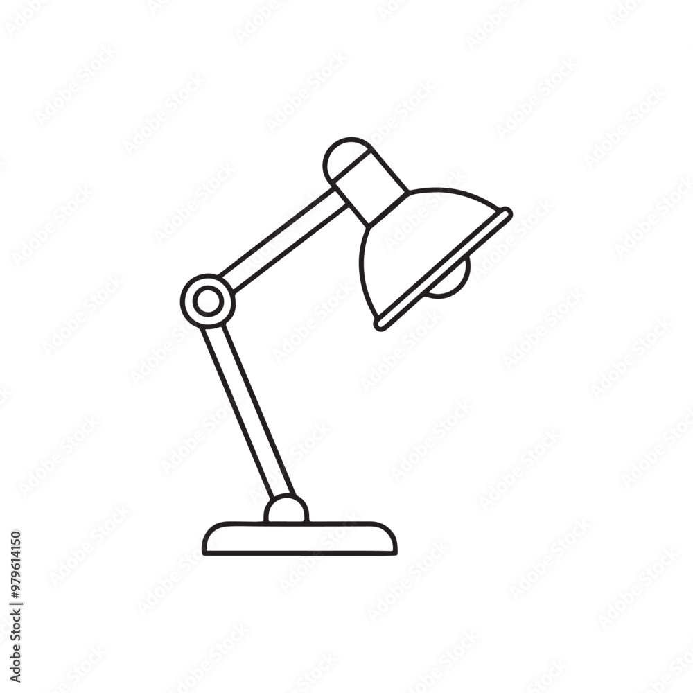 Table lamp light icon outline bright bulb design. logos, Vector illustration. isolated on white background. Table lamp light icon outline bright bulb design. logos, Vector illustration. isolated on white background.