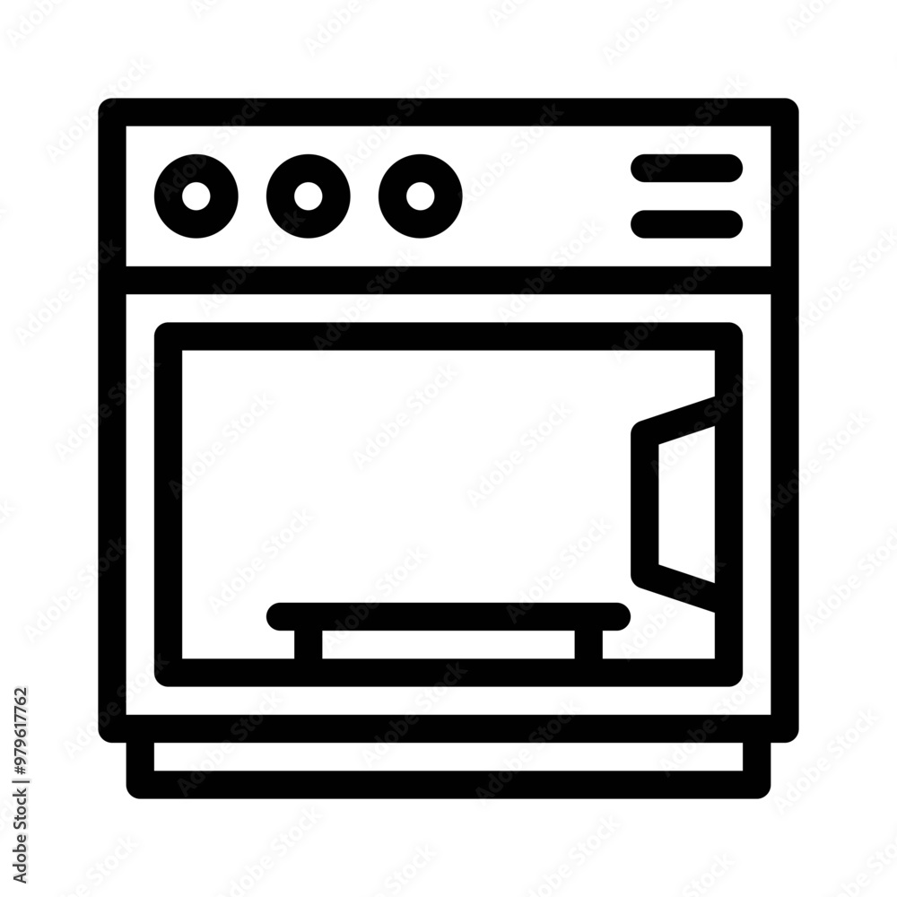 oven mitt line icon oven mitt line icon