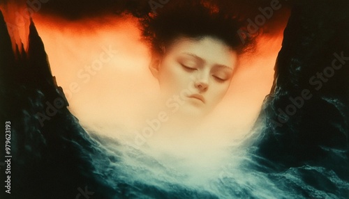Surreal portrait landscape