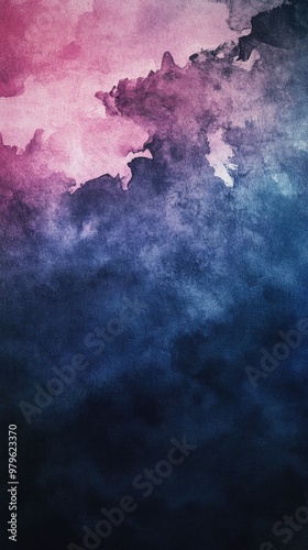 A vibrant abstract background featuring soft watercolor textures in shades of pink, purple, and blue, perfect for various designs.