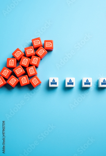 A tsunami of bureaucracy and paperwork threatens to paralyze the work of officials and government bodies. Decentralization, optimization and automation. Reducing bureaucracy in document flow.