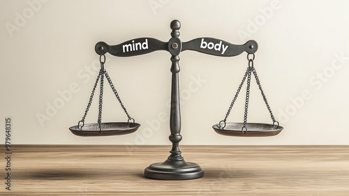 Mind and Body Balance Scale photo