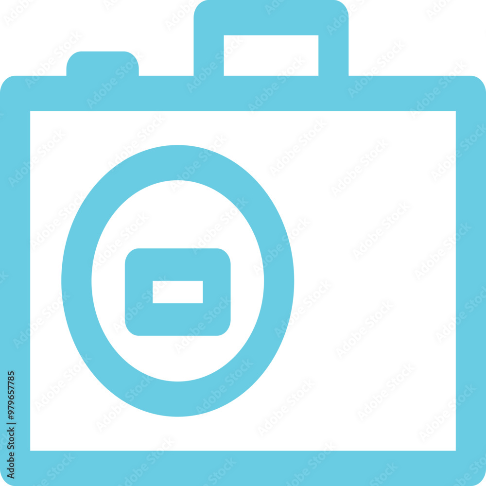 Single icon vector illustration blue Single icon vector illustration blue