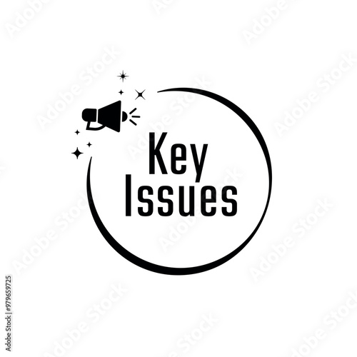 Key Issues sign