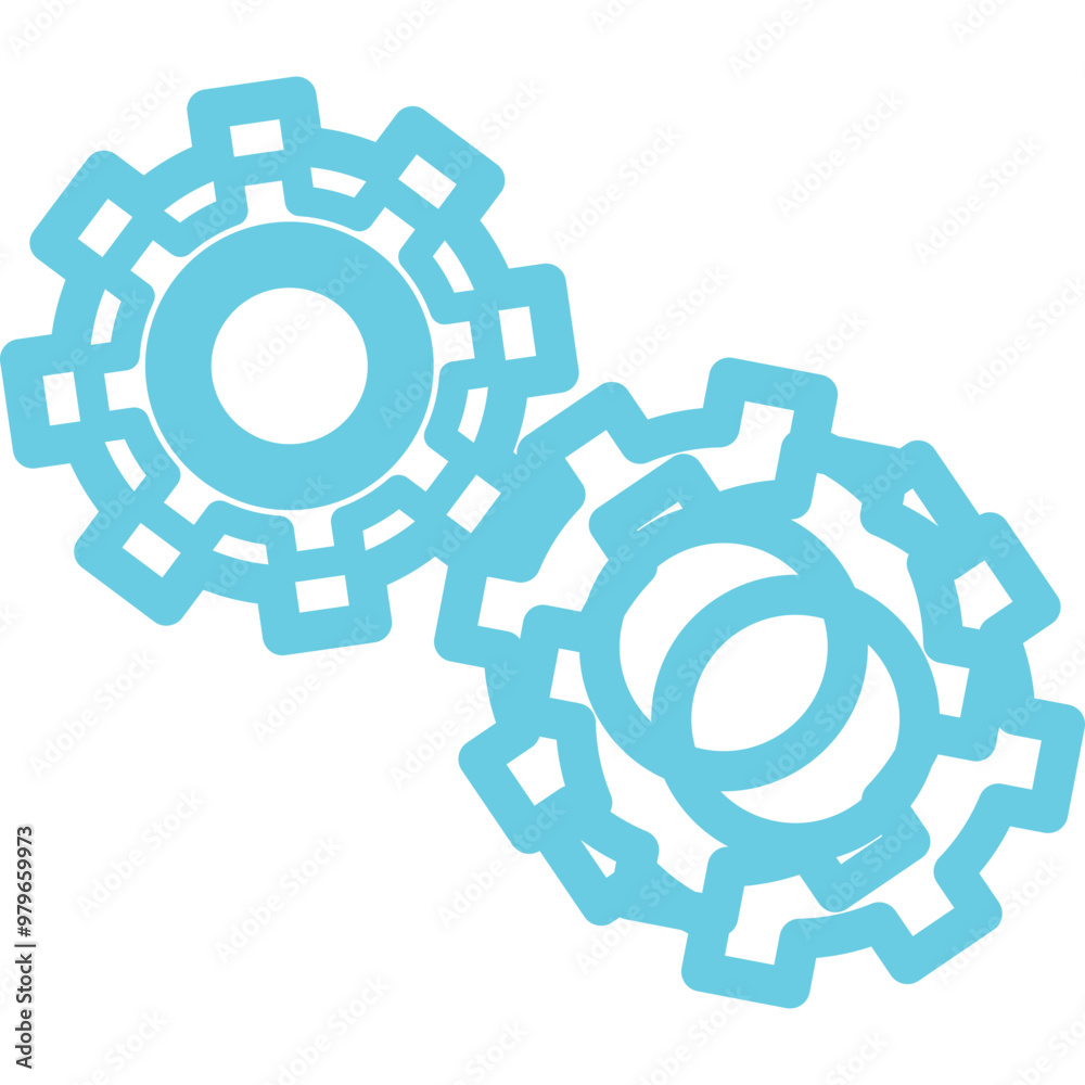 Single icon vector illustration blue Single icon vector illustration blue