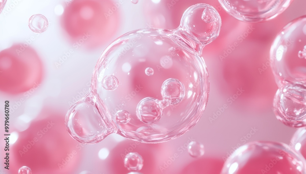 A beauty product ad-style image showing glowing hydration bubbles interacting with skin layers, representing deep moisture and elasticity. A beauty product ad-style image showing glowing hydration bubbles interacting with skin layers, representing deep moisture and elasticity.