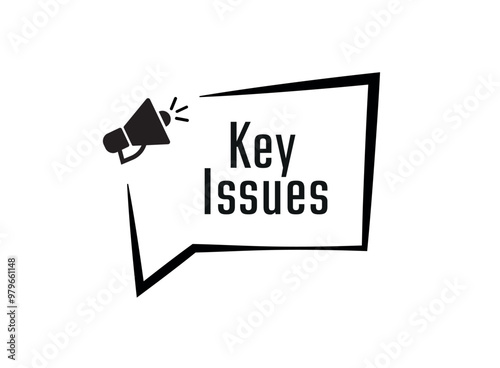 Key Issues sign
