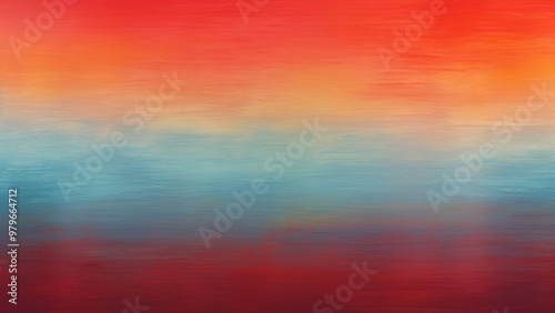Red Orange abstract gradient background