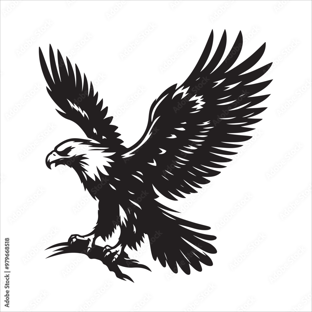 Eagle Vector Art Illustration
Eagle Vector Art Illustration