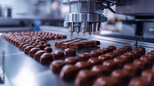 Automated Precision Chocolate Production in a High-Tech Kitchen