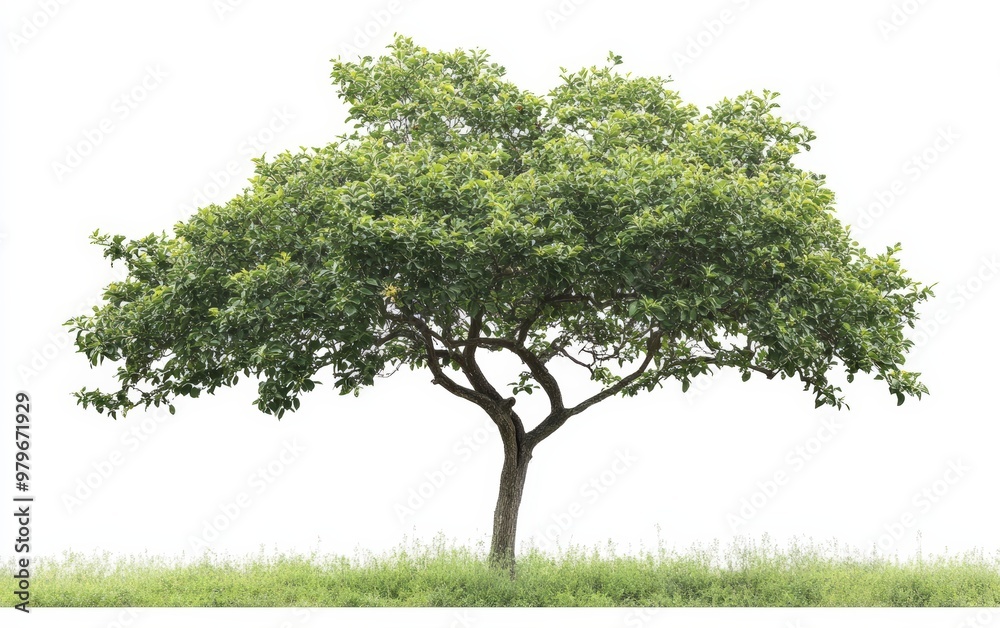 Fototapeta premium tree isolated stock photo on white background