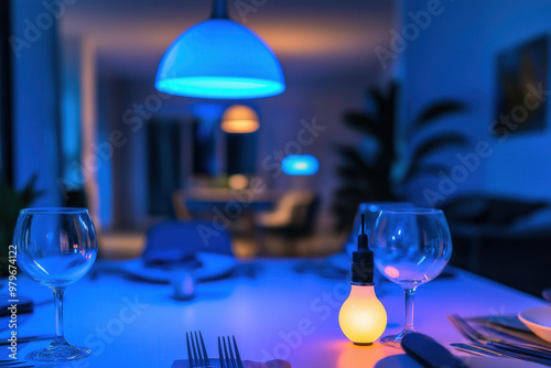 A Close-Up Of Smart Light B...