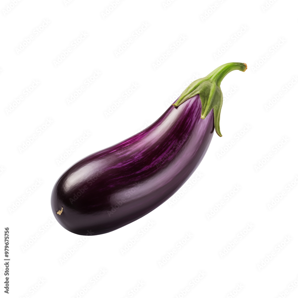 purple eggplants with green stems. Suitable for food blogs, recipe websites, and cooking related designs. Fresh and vibrant vegetable. Generative AI purple eggplants with green stems. Suitable for food blogs, recipe websites, and cooking related designs. Fresh and vibrant vegetable. Generative AI