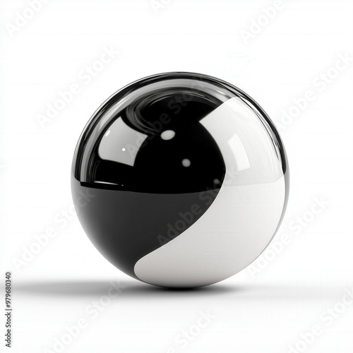 Lottery Ball Isolated