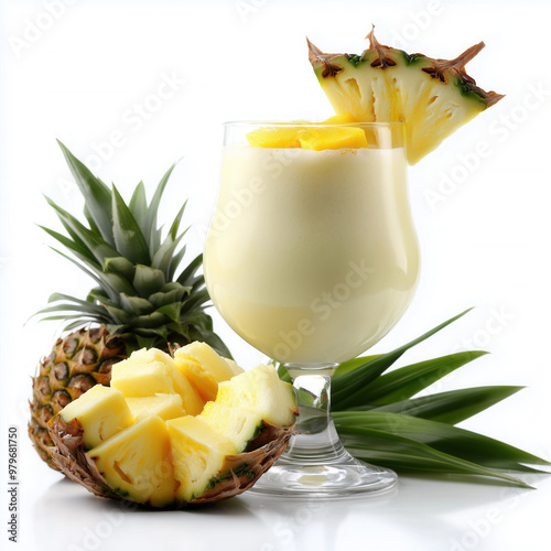 Pina Colada Isolated
