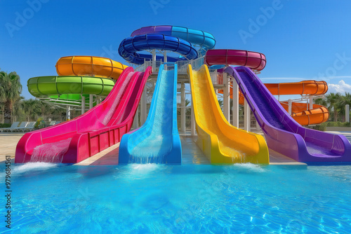 Water Slide Family