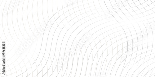 Curve wave seamless pattern line texture. abstract white and gray vector wave elegant striped diagonal line technology concept web texture background. geometric modern or simple minimal line vector.