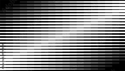 Black and white transition lines for modern background. Vector Format Illustration 